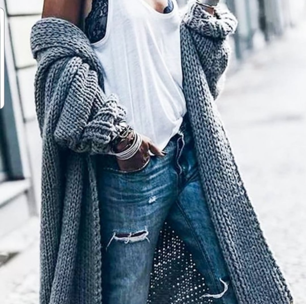 Cozy Maxi Sweater Coat